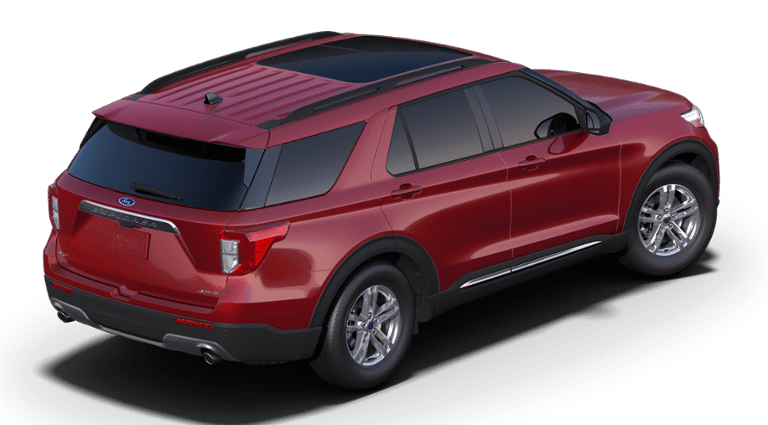21 Ford Explorer Xlt Rapid Red 2 3l Ecoboost Engine Humber Ford
